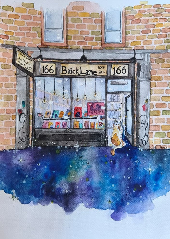 Pintura Original - Brick Lane Bookshop