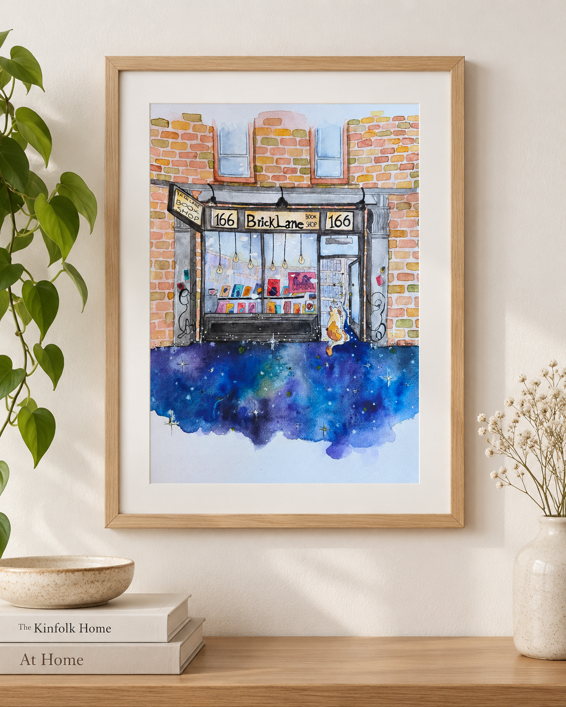 Pintura Original - Brick Lane Bookshop