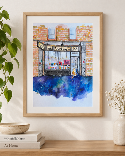 Pintura Original - Brick Lane Bookshop