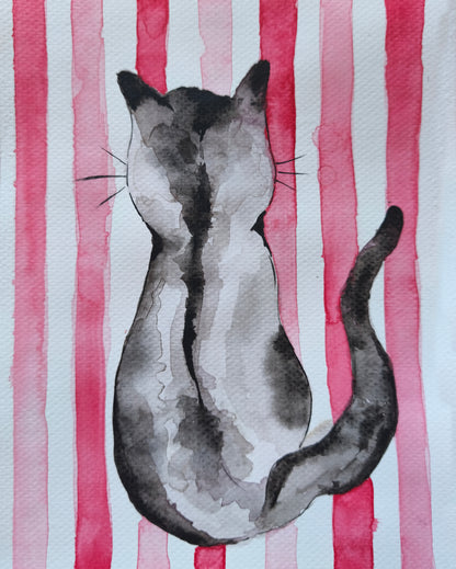 Pintura Original - Gato