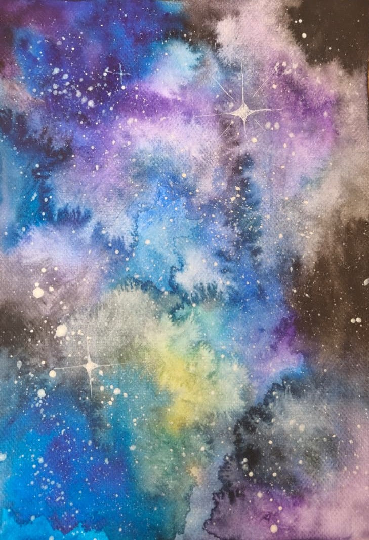 Pintura Original - Galáxia